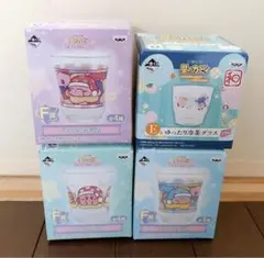 星のカービィ カービィ 一番くじ アートなグラス ゆったり冷茶グラス 4点セット