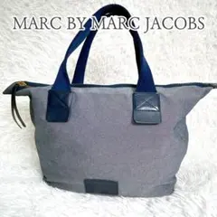 ぴーち様 マークバイマークジェイコブス ブルーデニム トートバッグ 肩掛け A4