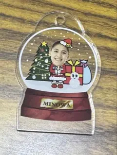 蓑輪幸　クリスマスキーホルダー　デンソーエアリービーズ　非売品　大阪MV