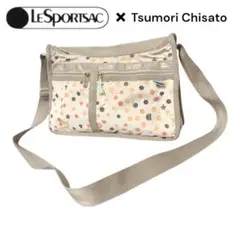 LeS portsac × ツモリチサト コラボ ショルダーバッグ ドット柄