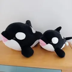 シャチ ぬいぐるみ 2体セット 神戸須磨シーワールド
