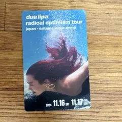 dua lipa radical optimism tour 特典カード