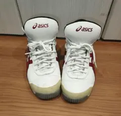 ASICS スノトレ ホワイト/レッド 26.5cm