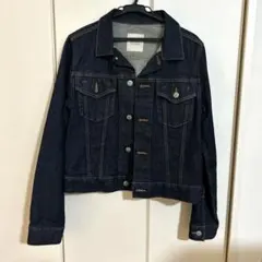 美品　LOWRYS FARM ダークブルーデニムジャケット
