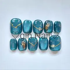 ふじふじ様専用　マグネット　ネイルチップ　現品　 水光　 ニュアンス