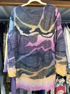 AMERI UND GRUNGE LOOSE KNIT TOP ニット　F