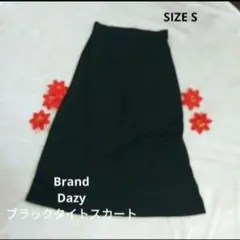Dazy ブラックタイトスカート Sサイズのサムネイル