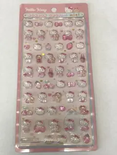正規品　パッケージ難あり　ボンボンドロップシール　サンリオミニ　ピンクキティ