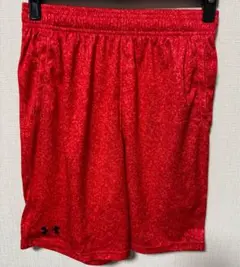 【新品】Under Armour 赤模様 ハーフパンツ