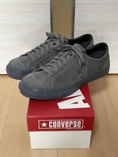 CONVERSE ONE STAR J スエード グレー 25.5