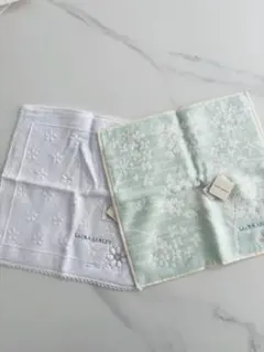 新品LAURA ASHLEY タオルハンカチセット