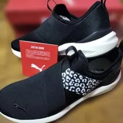 PUMA＊プラウル2スリッポン レオ ブラック 25cm 新品未使用