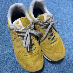New Balance 574 イエロー スニーカー