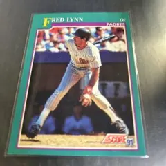 MLB 1991 スコア フレッドリン　サンディエゴパドレス　554