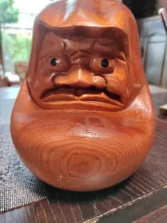 木製 達磨像