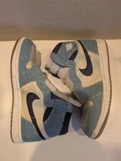 Nike Air Jordan 1 デニムスニーカー値下げ⭕️ Amazon | [ナイキ] スニーカー メンズ エアジョーダン 1 レトロ