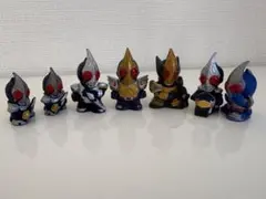 仮面ライダー剣　ブレイド　ギャレン　カリス　仮面ライダーキッズ　指人形　ソフビ