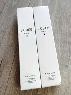 LUBEE ルビーホワイト 歯磨き粉 2個セット ホワイトニング 口臭 歯周病