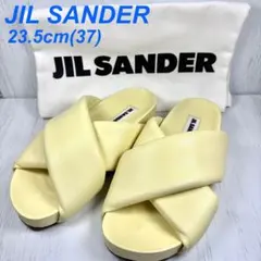 JIL SANDER パデッド クロスストラップ サンダル　袋付き　23.5のサムネイル