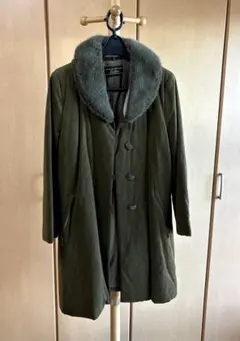 極美品✨ Leilian レリアン　ノーカラー　ロングコート　グレンチェック　M ロングコート【LIMONTA】【BOURGE】|レリアン プラスハウス | レリアン