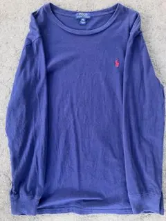POLO Ralph Laurenネイビー 長袖Tシャツ