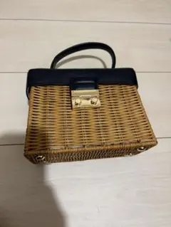グレイル　カゴバッグ　美品のサムネイル