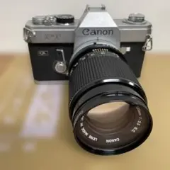 格安！Canon キャノン FT 一眼レフカメラ50mm、レンズ200mmセット