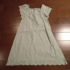Samantha Mos2 120〜130cm XL ワンピース　ライトグリーン