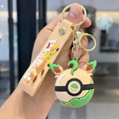 ポケモン　イーブイフレンズ　フィギュア　モンスターボールキーホルダー