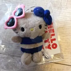 me%　ローリーズファーム 日焼けキティ トイキーホルダー ビキニサングラス