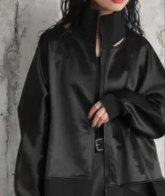 antiqua ブルゾン アウター サテン 裏毛 ブルゾン 新品