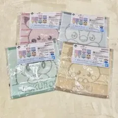 一番くじ ポケピース K賞 タオルコレクション ハンドタオル4種セット