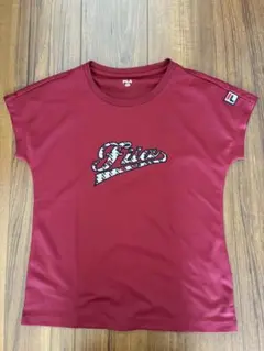 FILA 赤 Tシャツ Mサイズ ロゴ入り
