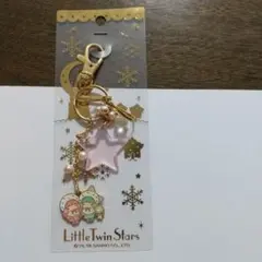 新品未開封キキララ☆クリスマス仕様ストラップリトルツインスターズ