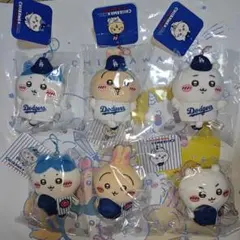 ちいかわ×MLB TOKYO SERIES ドジャース　カブス　マスコット全6種