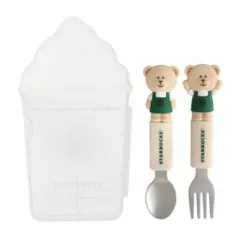 Starbucks ベアリスタ カトラリーセット☆新品未使用☆のサムネイル