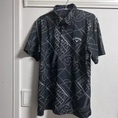 Callaway キャロウェイ　ゴルフウェア ポロシャツ ブラック Lサイズ