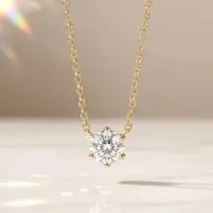 お守り》無垢｜一粒ネックレス スターリングシルバー 18K仕上げ［A831 