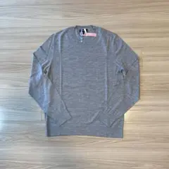 クリーニング済　Theory Regal Wool Crew Neck PO