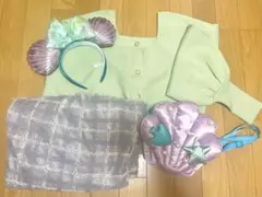ディズニー リトルマーメイド アリエル バウンド コーデ セット カチューシャ