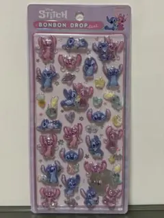 【正規品】ボンボンドロップシール　スティッチ　エンジェル　ディズニー