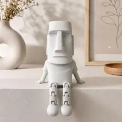 モアイ　オブジェ フィギュア インテリア モアイ像　モアイくん　開運