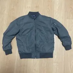 UNIQLO MA-1ジャケット 150サイズ グレー