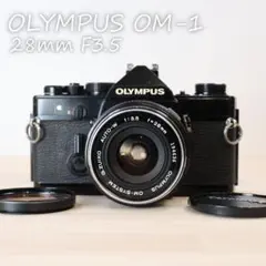 オリンパスom-2 ズイコー35mmf2.8auto-wレンズ付き - メルカリ
