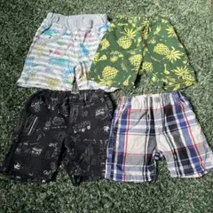 ハーフパンツ 男の子4点セット