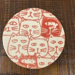 新品未使用 波佐見焼  勲山　はさみ焼　hasami 箸置き　ネコ　ねこ　猫