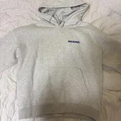 MILKFED. グレー フード付きパーカー