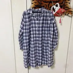 Rydia リディア　チェック柄 シャツワンピース