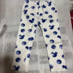 ミッキー 水玉模様 レギンス ユニクロ90センチ