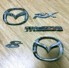 新品未使用】RX-7 アンフィニ フロントエンブレム ブラック マツダ純正